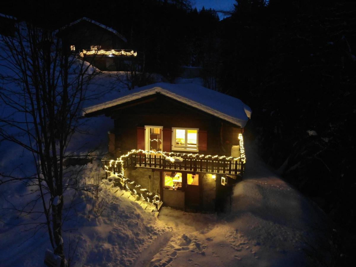Petit Chalet Rustique Et Bucolique Bovernier Eksteriør billede