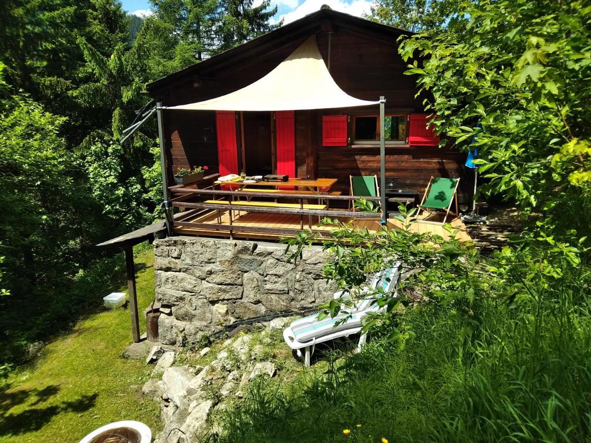 Petit Chalet Rustique Et Bucolique Bovernier Eksteriør billede