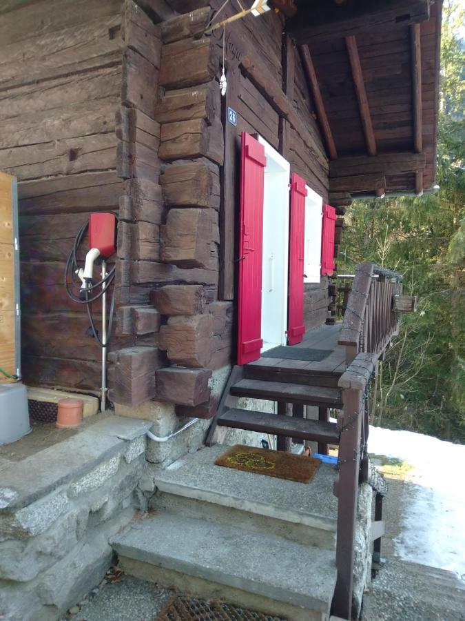 Petit Chalet Rustique Et Bucolique Bovernier Eksteriør billede