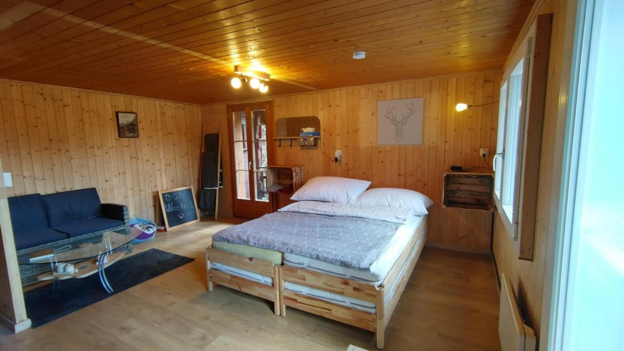 Petit Chalet Rustique Et Bucolique Bovernier Eksteriør billede
