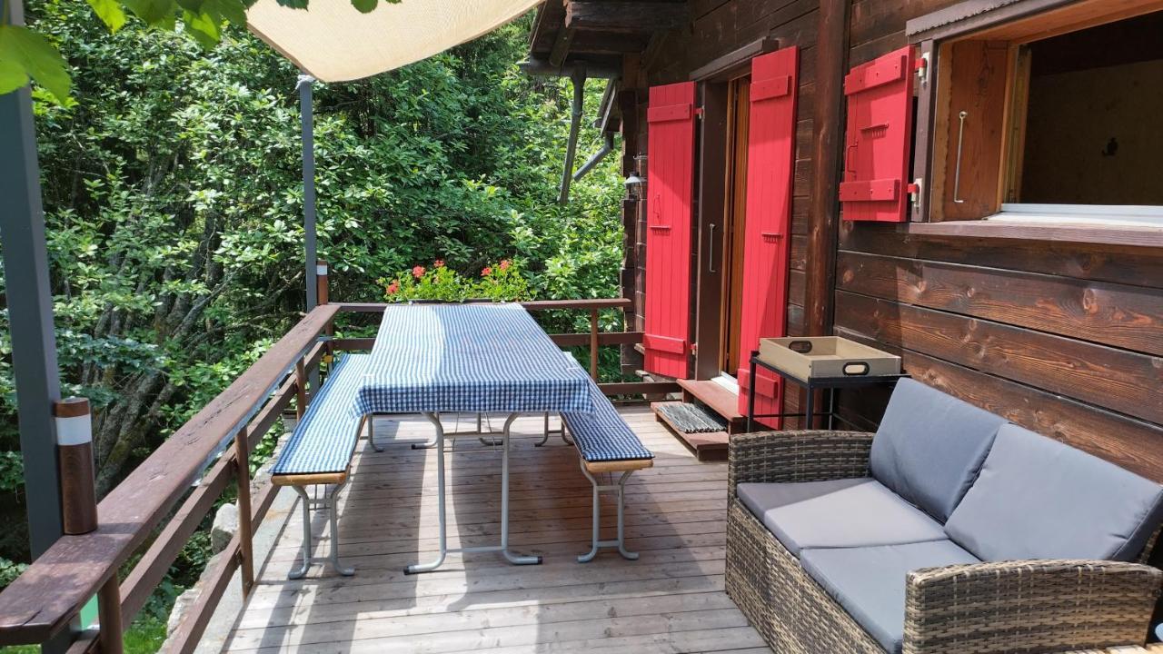 Petit Chalet Rustique Et Bucolique Bovernier Eksteriør billede
