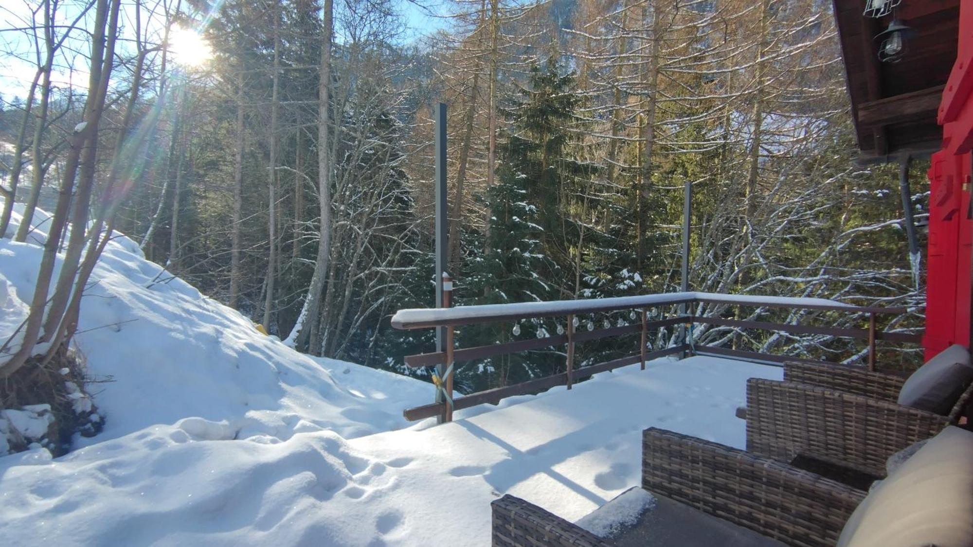 Petit Chalet Rustique Et Bucolique Bovernier Eksteriør billede